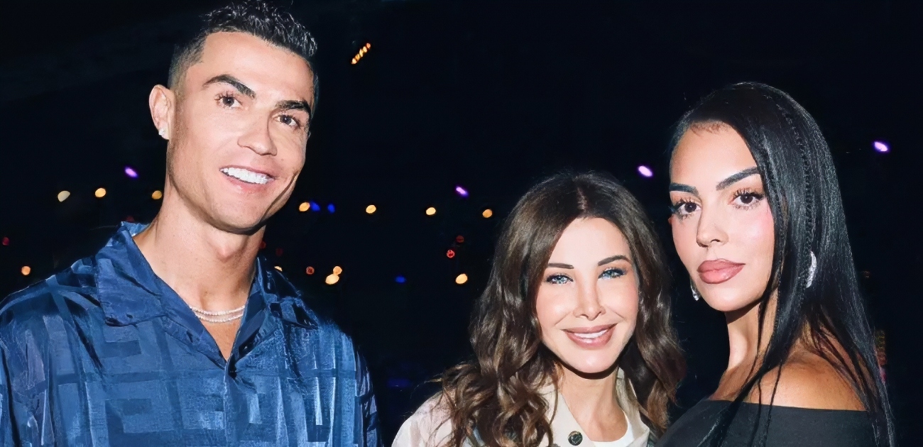 نظرات كريستيانو رونالدو لنانسي عجرم تتصدر الترند، فما موقف جورجينا؟