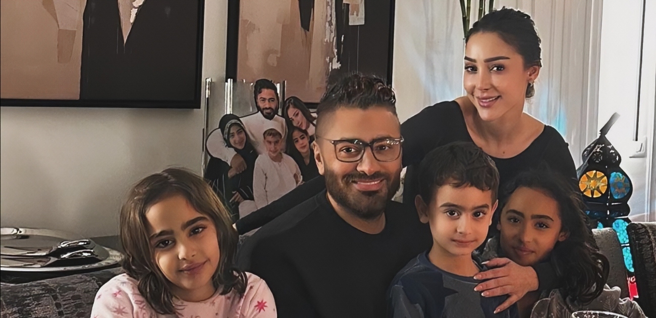 رغم انفصالهما، تامر حسني وبسمة بوسيل في اول رمضان مع بناتهما